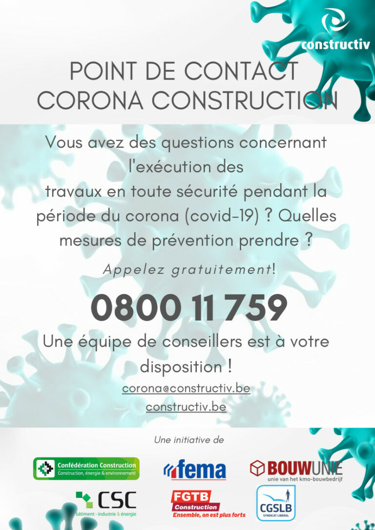 Point de contact corona construction